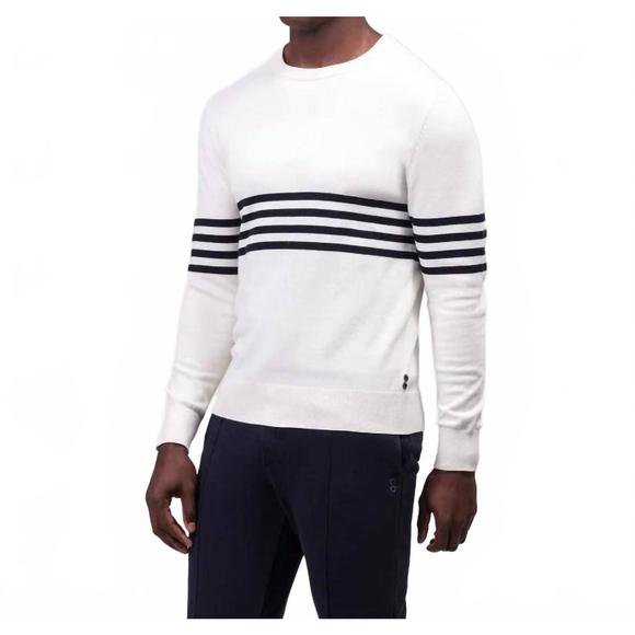 NEW RON DORFF men's sweater in off white - Picture 2 of 5